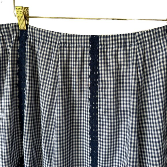 Vintage Little House Creations Prairie Skirt Sz Lg Patchwork Boho Cottage Gypsy - Picture 12 of 16